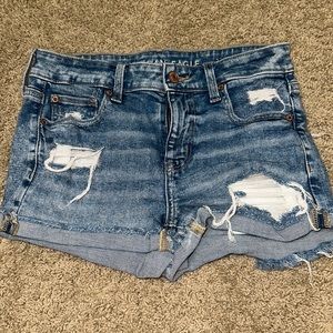 american eagle jean shorts